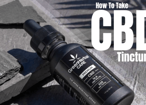 How to Take Cbd Tincture