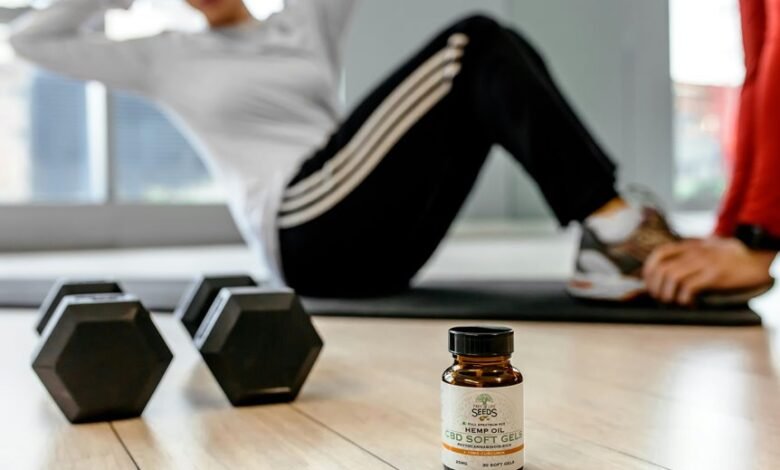 athletes utilizing cbd products